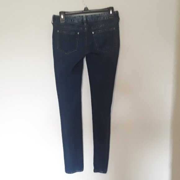 City Streets Dark Blue Ladies Size 3 Jeggings - Picture 4 of 7